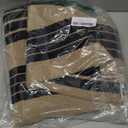 Black and White Striped Rugs 2.3'x3.6', Washable Hand Woven Front Door Rug, Reversible Outdoor Welcome Mat Foldable Layered Door Mats for Entryway Porch Decor Home Entrance