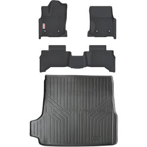 Floor Mats Cargo Mats for 2025 2026 Toyota 4runner / 4 Runner(Not for Hybrid), All Weather Protection Accessories Custom Full Set Liner Include 1st & 2nd Row Car Floor Mats TPE Slush Mat