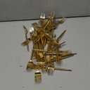 U-QE 60Pcs Gold Plastic Forks - Heavy Duty Plastic Forks Disposable - 7.6 Inch Gold Disposable Forks - Luxurious Plastic Silverware Perfect for Parties, Weddings and Other Daily Events