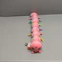 Baby Girls Toys 0-6 Month Music Animal Stuffed Caterpillar Toy for Infant 0-3 3-6 Months with Mirror Crinkle Rattle Tummy Time Sensory Toys for 3 4 5 6-12 Month Old Newborn Baby Shower Birthday Gifts