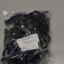 VinBee 20 PCS Laundry Hooks with Clips Super Strong Plastic Home Travel Swivel Hanging Hanger Closet Organizer Clamps Socks Boot Bras Towels for Bathroom Wardrobe Kitchen Office - 4.3 Inches (Black)