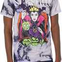 Disney Women's Villains x Heidi Klum Evil Queen Scream T-Shirt (Medium)