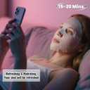 2 x Hotgen Face Sheet Mask 3 EA with Swiss Edelweiss Hydrating Collagen Facial Mask Blue Copper Peptide Hyaluronic Acid Face Masks for All Skin Types