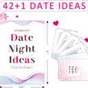 2 x Couple Gifts and Valentine Day Gifts, Date Night Ideas Cards, 42 Romantic Scratch Off Date Card Gifts for Couples, Gifts for Girlfriend and Boyfriend, His or Her Gifts, Gifts for Wife, Husband