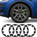 Rim Protector for Tesla 2025 2026 Model Y Juniper Performance 21inch Arachnid 2.0 Wheels Cover All-in-one Car Tire Trim Rings Rim Case Hubcaps Model Y Juniper Accessories