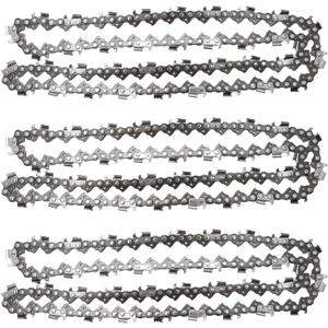Anxingo 3 Pack 20" Chainsaw Chain 325" Pitch 058 Gauge 76DL Replacement for Blue Max 53543 8901 8902 Replacement for Husqvarna Stihl Poulan Craftsman Chainsaws