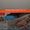 Fisher-Price Baby to Toddler Bath 4-in-1 Sling 'N Seat Tub with Removable Infant Support and 2 Toys, Pacific Pebble (Blue)