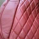CAR PASS Piping Luxury Leather Two Front Car Seat Covers,Silver Glitter Waterproof Seat Cover Compatible with Front Seat Armrests,Universal Fit for Suvs,Vans,Trucks,Airbag Compatible(Burgandy Red)