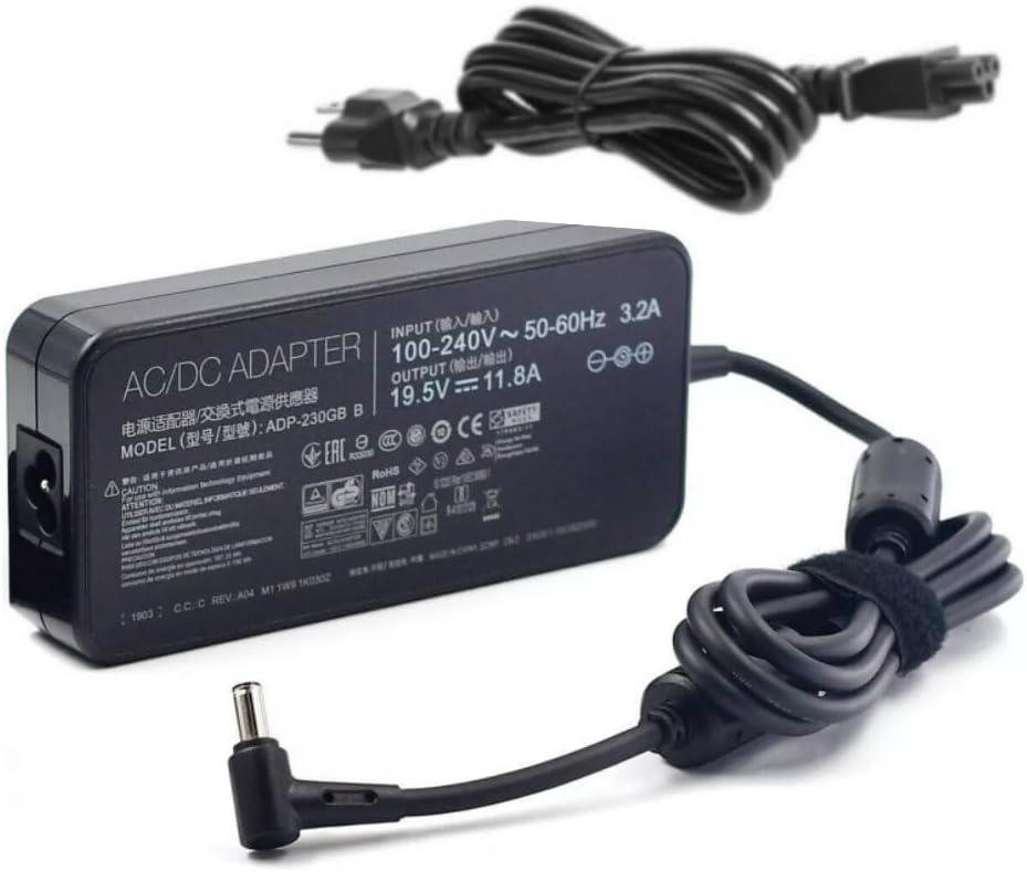 Cargador de 230 W ADP-230GB B para Asus ROG Strix G G15 G17 G512 GL531 G702 GL731 G712 Scar 15 17 II III G532 G542L G732 GL704 GL504 G531 Zeph. aos S M M Laptop 15 S15 GX735 GX531 GM501 GU502 GX502