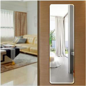 Frameless Door Mirrors Wall Mirror Full Length Body Mirror for Wall Mounted Bedroom Closet Wardrobe Long Size Mirror