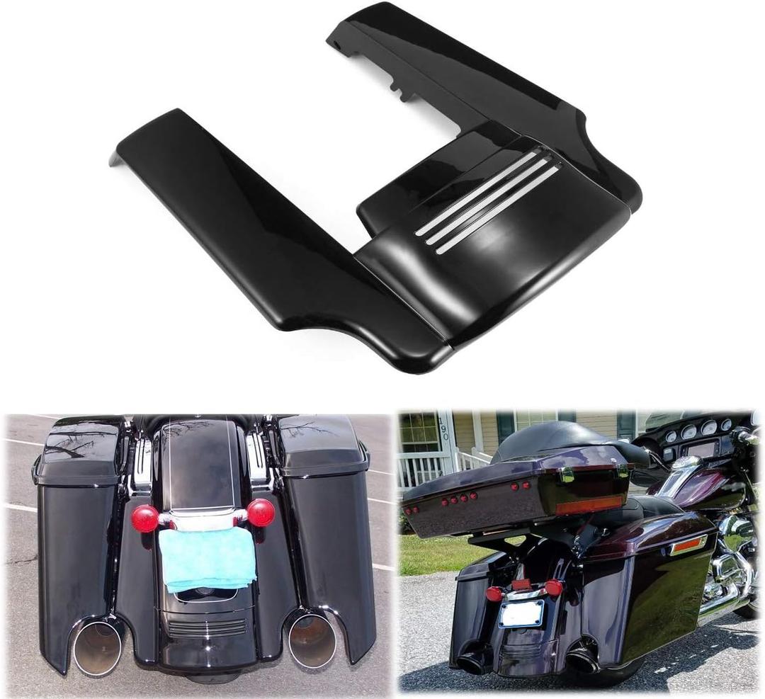 5" Motorcycle Rear Fender Extension Stretched Filler for Harley Touring Street Road Glide 2014-2024 2023 2022 2021 2020