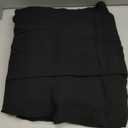 Womens Plus Size Formal Dresses - V Neck 3/4 Sleeve Sequin Prom Evening Gowns Long Maxi Dress (Black)