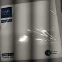 PAW - 50 Pieces White Linen-Feel Paper Napkins 16" x 16", Unicolor Disposable Cloth-Like Napkins, Bathroom Towels, Dinner Napkins for Birthday, Wedding, Party