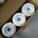 GLACIER FRESH UKF8001 Compatible with Whirlpool Refrigerator Water Filter 4, EDR4RXD1, EveryDrop Filter 4, 4396395, Maytag UKF8001, UKF8001AXX, WHR4RXD1, KAD4RXD1, 46-9006, Puriclean II, Pack of 3