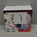 Gaming Headset for PS5, PS4, Xbox Series X|S, Xbox One, PC, Switch, Mac - RGB Over-Ear Headphones with 7.1 Surround Sound, Noise Cancelling Mic, 50mm Drivers & Memory Earmuffs for Nintendo 64 (White)