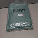 Bedsure California King Comforter Set Graysih Green - Bed in a Bag Cal King Bedding Set 7 Pieces, GentleSoft Pintuck Bed Set Gift for Family, Pinch Pleat Comforter with Sheets, Pillowcases & Shams