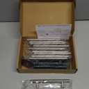 Ravinte 10 Pack | 6'' Cabinet Pulls Brushed Nickel Stainless Steel Kitchen Drawer Pulls Cabinet Handles 6Length, 3-3/4 Hole Center with Mounting Template