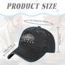 50th 60th 70th 80th Birthday Vintage Cotton Baseball Cap for Men Birthday Retired Gift Caps for Dad Grandpa Uncle Husband