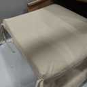 Sunbrella Seat Pad 18x18 QTY 2 Sunbrella Fabric 18-in x 18-in 2 -Piece Spectrum Sand Patio chair cushion