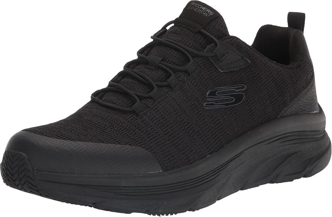 Skechers Men's Luxir Food Service Shoe (11, Black)