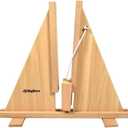 Big Horn 70150 Self-Adjusting Door Holder, All Wood - for Doors as Thin as 1 Inch Or as Thick as 2-1/4 Inch