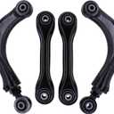 MOTOKU Rear Upper Adjustable Camber Arm and Lower Forward Suspension Control Arms Set for Ford Escape 2013-2017 Pair Left and Right Side