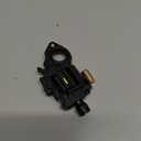 Metal Fidget Toys Adults Gun: Decompression EDC Fidget Spinner, Cool Stress Relief Spinner Ring for Finger, Best Steel Mini Toy Gift for Men (Black)