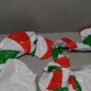 Simgoing 2 Pack 5ft Christmas Inflatable Candy Canes Outdoor Decorations, PVC Xmas Candy Canes Inflatable Column for Holiday Indoor Outdoor Holiday Yard Garden Lawn Decor (Green,Red)