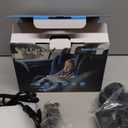 Baby Car Camera for 2 Kids - 7 Inch HD1080P Split Screen Baby Monitor with Dual Backseat Camera 150 Wide View & 360 Rotatable, Night Vision Easy Install, Rear-Facing Baby Car Mirror