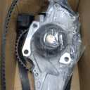 Timing Belt Kit with Water Pump Compatible with 2003-2018 Honda Accord Crosstour Odyssey Pilot Ridgeline MDX RDX RL TL TSX ZDX Saturn Vue, 3.0L 3.5L 3.7L, Replaces# TKH-002 TCKWP329 19200-RDV-J01