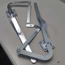 55-2 Attic Ladder Hinge Arms,Pull Down Attic Ladder Parts Compatible with Werner Mk 5,WU2210,W2208,W2210 Fit for Werner Series Attic Ladders Made After 2010,Attic Ladder Hardware Kit-1 Pair