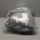 Bedsure Fluffy Christmas Comforter Set Queen - Christmas Bedding with White Snowflake, Warm Fleece Bed Sets for Winter, 3 Pieces, 1 Soft Plush Shaggy Comforter with 2 Pillowcases