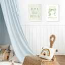 LARTSFRO Coquette Sage Green Bow Jesus Wall Art Decor Posters, Green Bow Room Bedroom Bathroom Wall Art Decor Aesthetic for Teen Girls Gifts, Inspirational Bible Verses Bow Wall Decor, 12x16 Inch Set of 4 Bow Pictures(UNFRAMED)