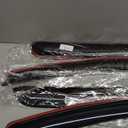 in-Channel Window Visors Rain Guards for 2015-2022 Chevy Colorado Crew Cab, Window Vent Wind Deflectors Visors Shades for 15-22 Gmc Canyon Crew Cab