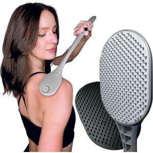 The Ultimate Back Scratcher, Scalp Massager, Back Massager & Exfoliator Large Scratch Surface, Gifts for Men Women, Itch Reliever - an All Body Scratcher Gives a Deep Soothing Scratch (18" Fixed Handle)