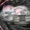 Pink Garden Tool Set Gardening Items for Women - 24PCS Heavy Duty Garden Tools with Detachable Storage Bag, Succulent Tool Set, Weeder