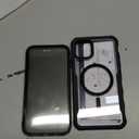 Miracase for iPhone 17e Case & iPhone 16e Case, Full-Body Phone with Built-in Glass Screen Protector, [Magnetic with MagSafe] Military Drop Proof 17 E/ 16 E Cover Bumper 6.1 inch, Black