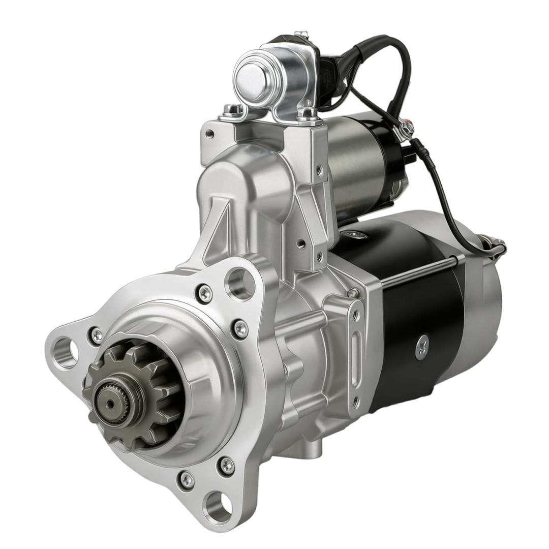 8200308 Starter Motor 6924N 39MT HD Replacement Starter for Caterpillar C10C16, Cummins ISX/X15/M11, Detroit Diesel Series 60, International MaxxForce 15, Mack E7/EM7 | Fits Caterpillar, Cummins,