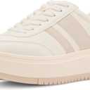 Madden Girl Women's Navida Sneakers (9.5, Grey/White)