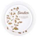 Garden Plates Combo 8.6″ & 10.6″ Gold (20 Count)