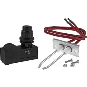 BBQ Future Double Ignition Kit for Catering Equipment Stove, Electronic Igniter with Ceramic Electrode High Spark Plug Wire, Grill Ignitor Replacement Parts