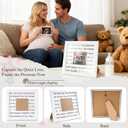 THYGIFTREE Baby Shower Gifts for New Mom, Expecting Parents | Sentimental Tiny Miracle Keepsake Picture Frame | Rainbow Baby Gift, Push Present for Wife, First Time Mom Gifts, Gift from Grandparents