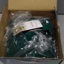 Bird Feeders for Outdoors, 6.5lb Large Capacity, Heavy Duty Metal Bird Feeder, Supports Cardinal, Finch, Blue Jay and Wild Birds(Green)