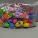stargo 36 Pack Colorful Prefilled Easter Eggs bulk with Mini Plush Easter toys - Plastic easter Eggs with plushies for Easter Basket stuffers, Easter Gifts, Egg Hunts Party Decorations Goodie Bags