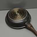 SENSARTE Nonstick Frying Pan Skillet with Lid, Omelet Pan with Cover, Healthy Cooking Chef's Pan, Kitchen non stick Pan, Free of Intentionally Added PFOA (10inch + Glass Lid) (Gray Granite)