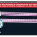 Feit Electric Grow Light 19W 2ft LED for Indoor Plants and Gardens, Full Spectrum Dual Hanging Bulb Grow Light, Hydroponic, GLP24ADJS/19W/LED