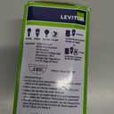 Leviton Motion Sensor Light Switch, Motion Activated, Auto-On/Auto-Off or Manual-On, 5A, No Neutral Wire Required, Single Pole or 3-Way, DOS05-1LZ, White/Ivory/Light Almond