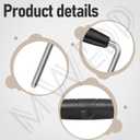 2990906 Handle Assembly Compatible with Minn Kota U-Handle Quick Release Bracket Handles PD/AP, for 1854021 MKA-21 and 1854017 RTA-17 Trolling Motor Quick Release Bracket