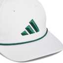 Adidas Men's Tour 5-Panel HAT, White/Collegiate Green, One Size