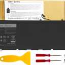 JD25G 90V7W 0N7T6 P54G 5K9CP JHXPY Laptop Battery Replacement for Dell XPS 13 XPS 13 9350 9343 XPS13 13D XPS13D 13-9343 13-9350 13D-9343 13D-9343-1708, 090V7W 0DRRP 0RWT1R RWT1R JHXPY53 05K9CP